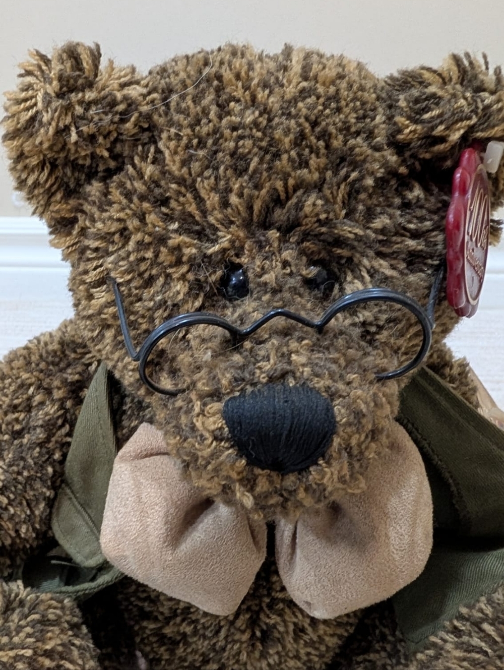 Vtg Dan Dee 100th Anniversary Teddy Roosevelt Bear Limited Edition NWT - Picture 4 of 6